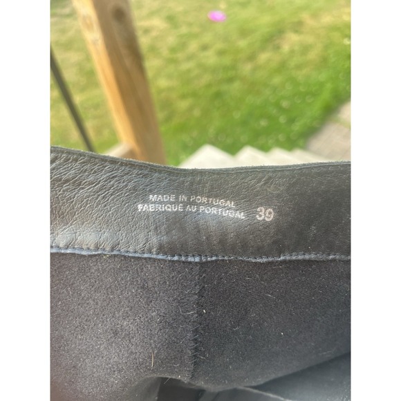 Elle Portuguese Woman's  Leather Zip Boots EU Sz 39 - Picture 9 of 13